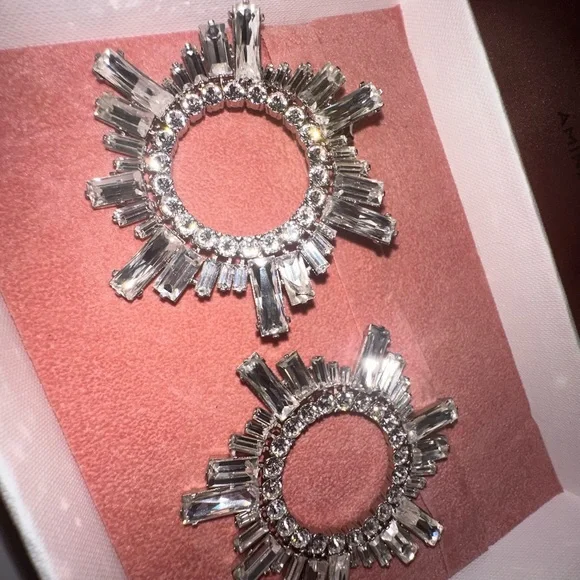 VIP【関税送料無料】希少 AMINA MUADDI EARRINGS Amina Muaddi | Jewelry | Amina Muaddi Earrings | Poshmark